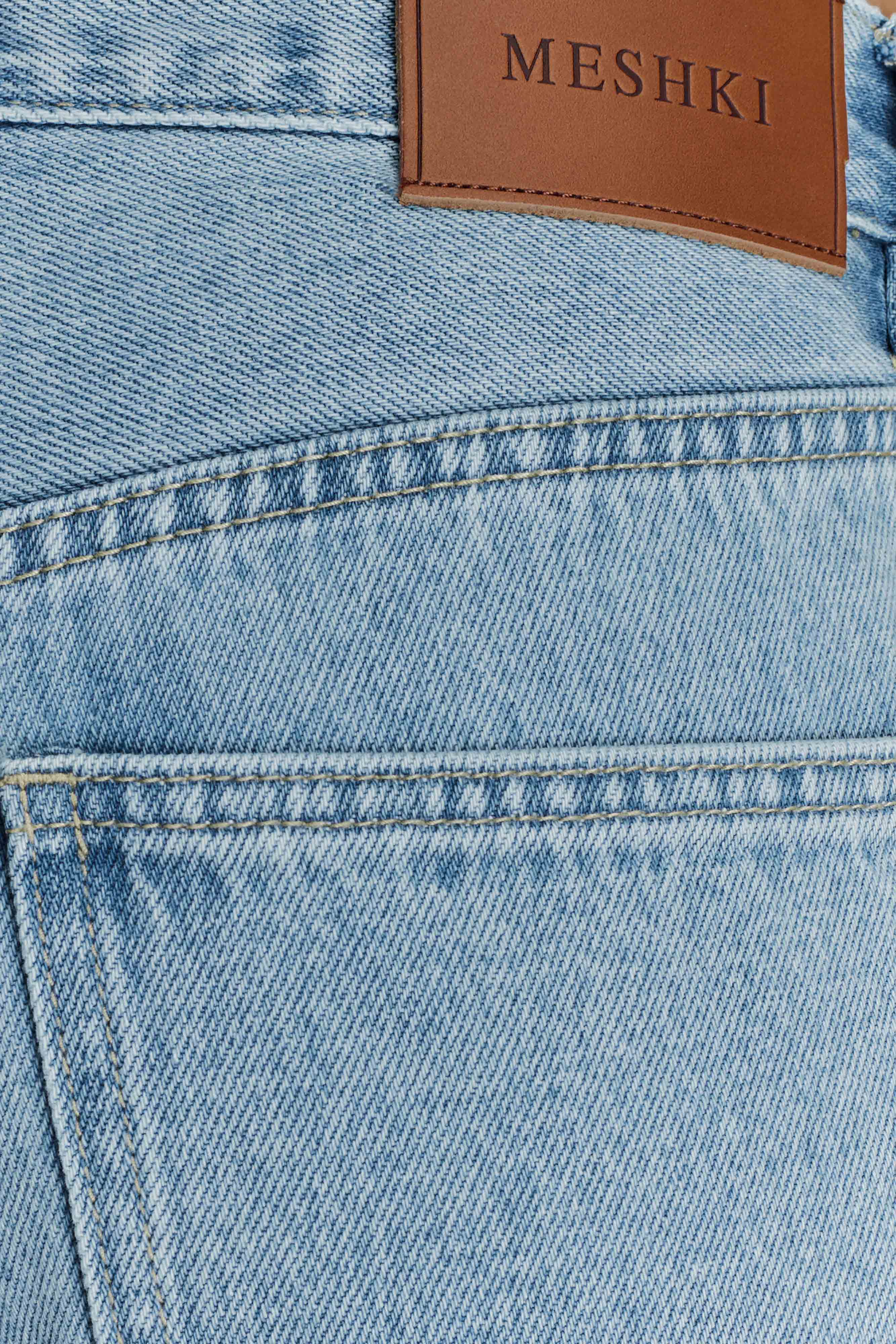 Mannon Mid Rise Denim Jeans - 80'S Blue